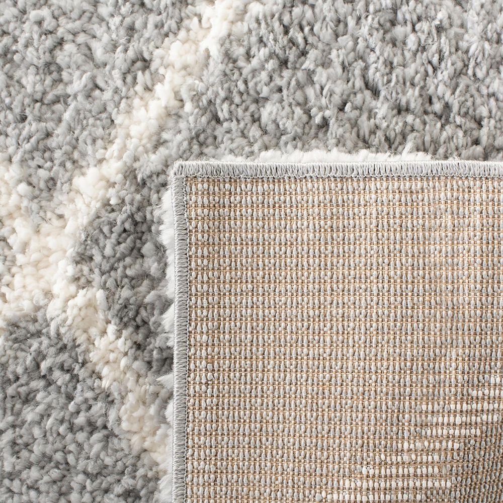 Safavieh Parma Shag PMA515G 10&#39; x 14&#39; Grey and Cream Area Rug, , large