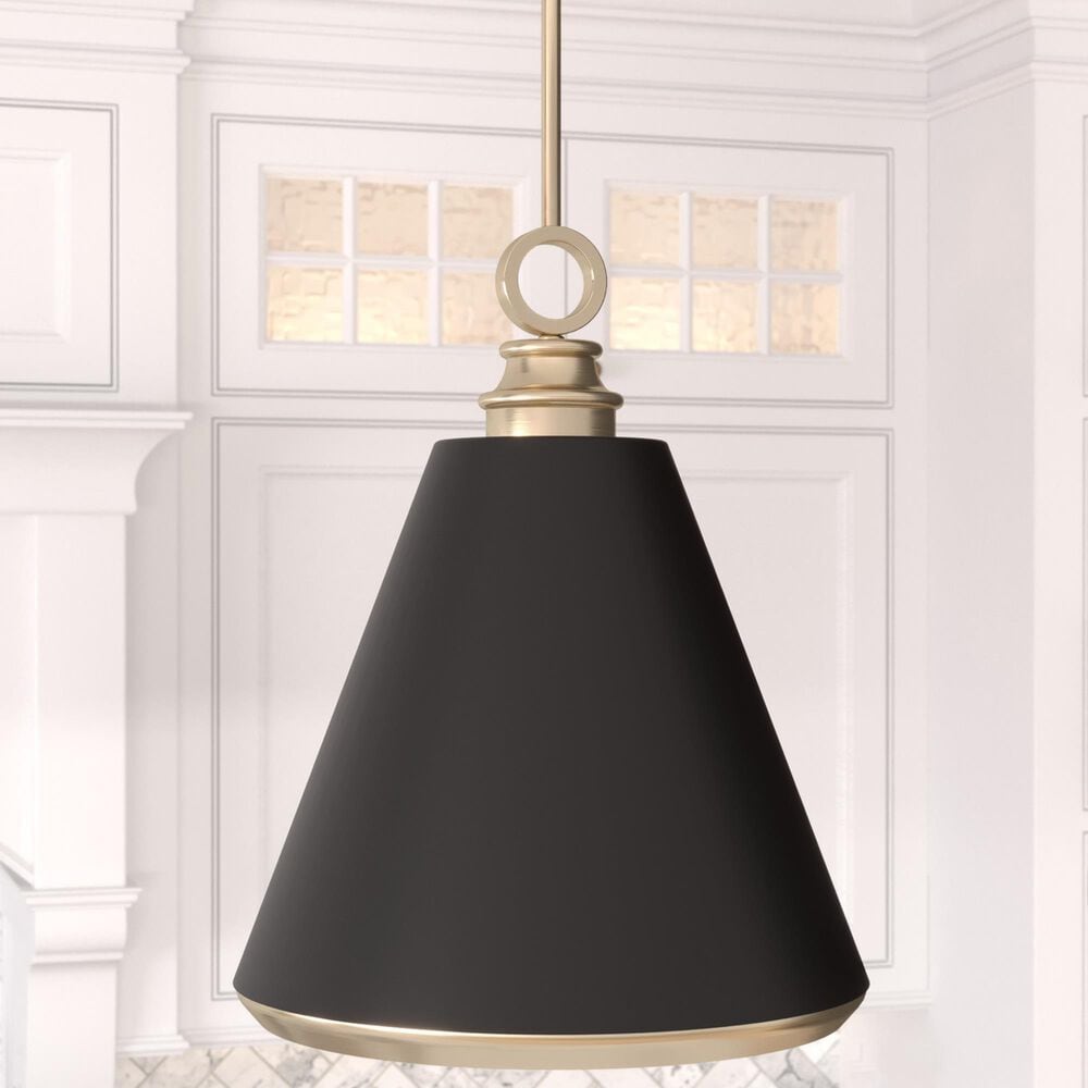 Hunter Klein 16&quot; 3-Light Pendant in Alturas Gold, , large