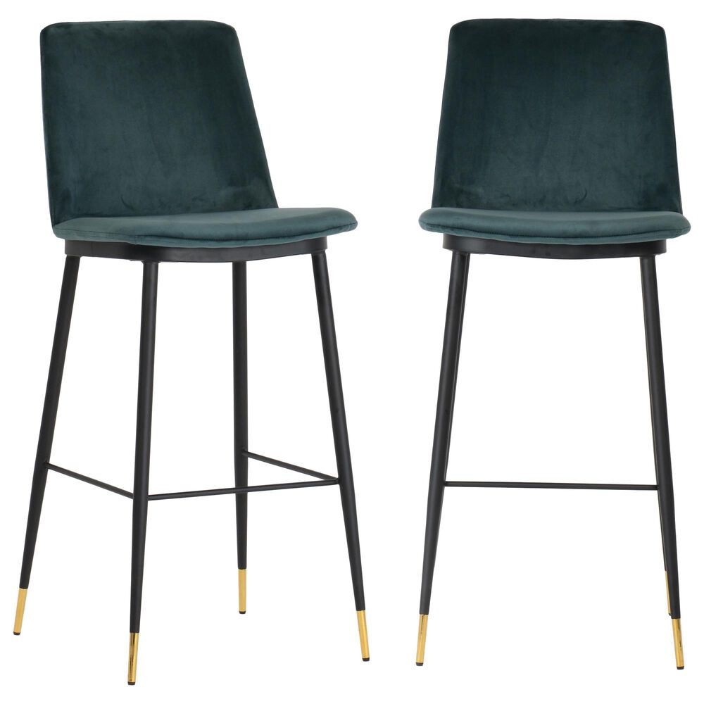 Tov Furniture Evora Counter Stool in Green (Set of 2), , large