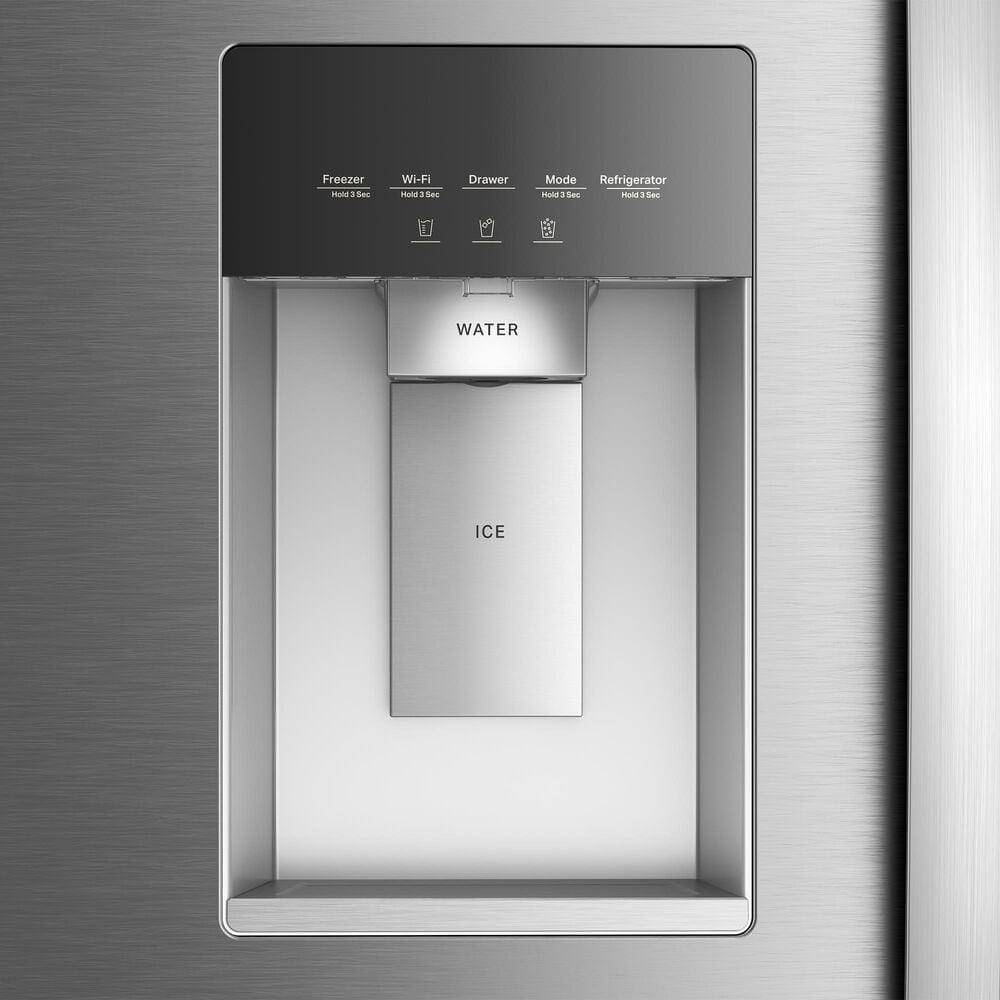 Whirlpool 23 Cu. Ft. Wide French Door Refrigerator with Dual Ice Makers in Fingerprint Resistant Stainless Steel, , large