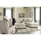 Ashley Falkirk Oversized Accent Ottoman in Parchment, , large