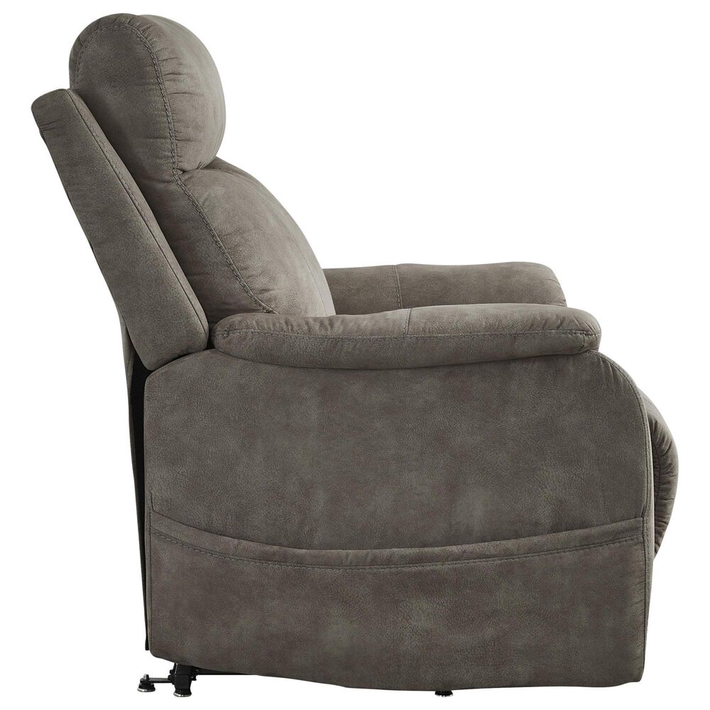 Ashley Crestmeade Power Lift Recliner in Fossil, , large