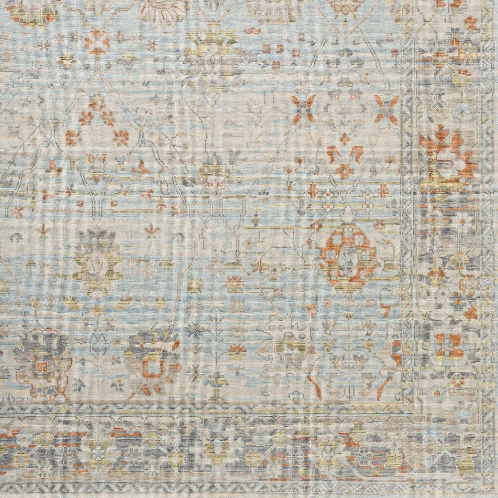 Surya Once Upon a Time Light Gray, Pale Blue, Gray, Tan, Light Olive and Dusty Coral 7&#39;10&quot; x 9&#39;10&quot; Area Rug, , large