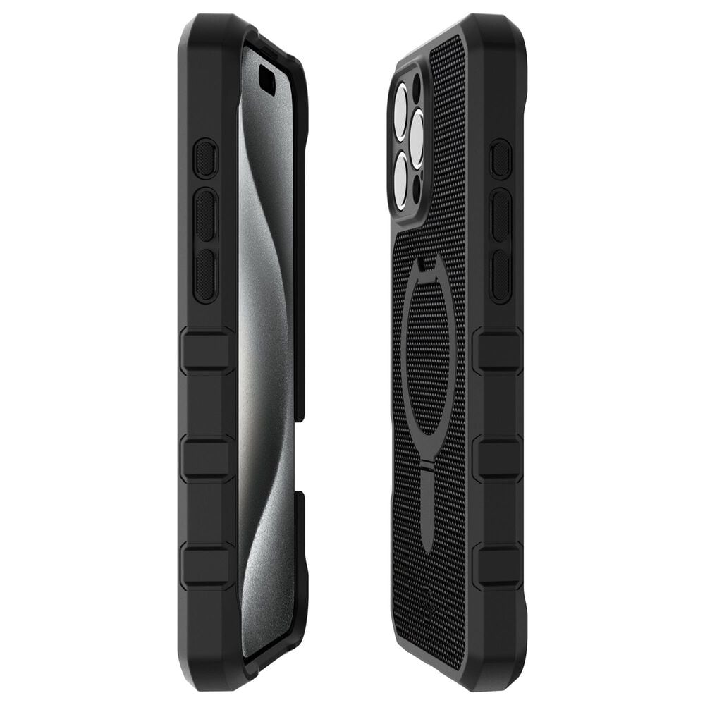 ITSkins Force R Nylon MagSafe Case for Apple iPhone 16 Pro Max in Black, , large