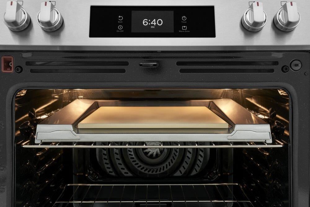 Frigidaire Gallery 30&quot; Freestanding Electric Convection Range with Stone-Baked Pizza in Stainless Steel, , large