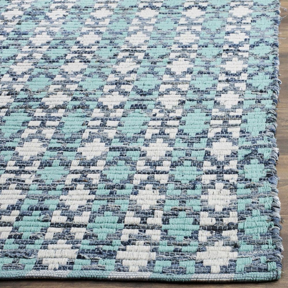 Safavieh Montauk Southwestern 8&#39; x 10&#39; Turquoise and Multicolor Area Rug, , large