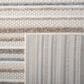 Safavieh Cabana CBN323B 6"7" Square Ivory and Grey Indoor/Outdoor Area Performance Rug, , large