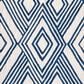 Safavieh Micro-Loop Southwestern 2"6" x 9" Ivory and Navy Runner, , large