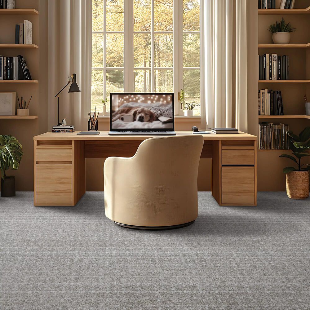 Mohawk Paw-Some Plaid Carpet in Sable Mist, , large