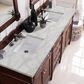 James Martin Vanities Brittany 72" Double Bathroom Vanity in Burnished Mahogany with 3 cm Victorian Silver Quartz Top and Rectangular Sinks, , large