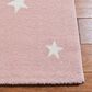 Safavieh Carousel 6"7" x 9" Pink and White Kids  Area Rug, , large