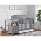 Oxford Baby Pearson Crib and Changer in Dove Gray, , large