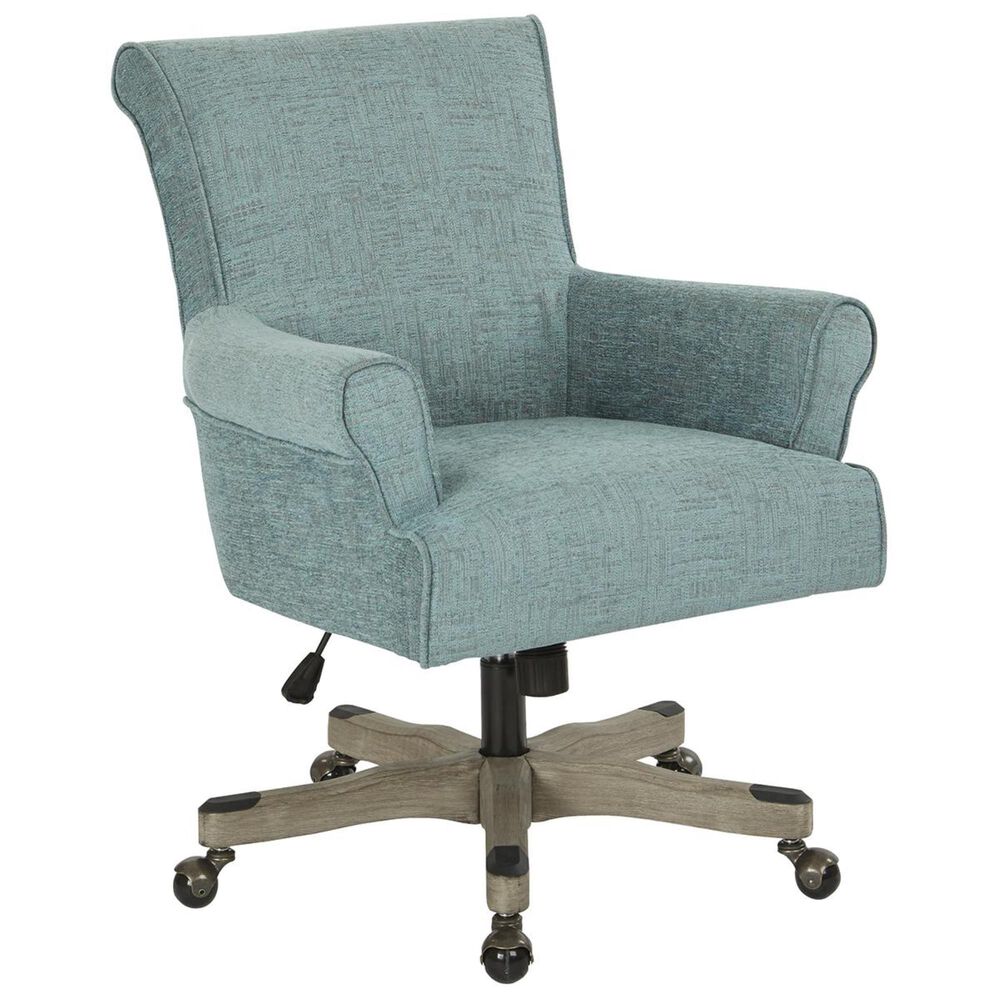 OSP Home Megan Office Chair in Turquoise, , large