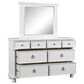 Ashley Rowlenstown 8-Drawer Dresser and Mirror in Antique White, , large