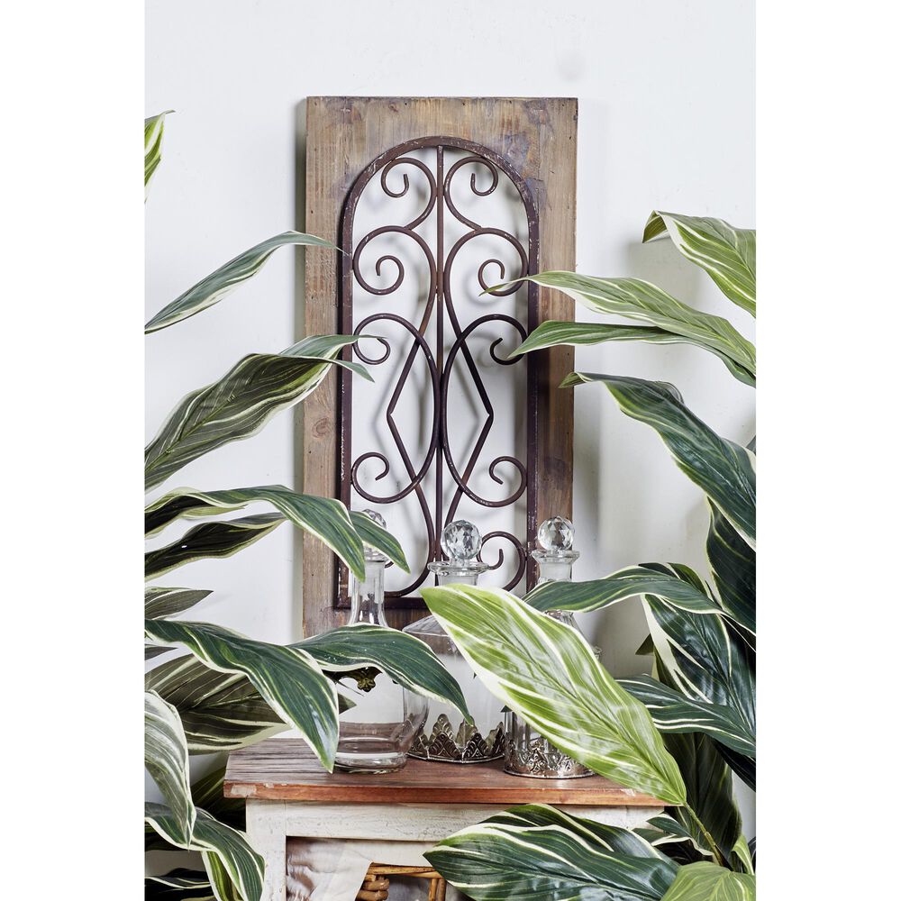 Maple and Jade 23&quot; x 11&quot; Wall Panel in Natural Brown, , large