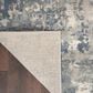 Nourison Quarry 2"2" x 3"9" Grey and Beige Area Rug, , large