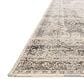 Loloi Mika 6"7" x 9"4" Stone and Ivory Area Performance Rug, , large