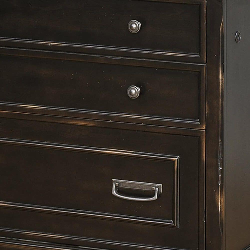 Wycliff Bay Hartford Executive Desk in Two Tone Rubbed, , large