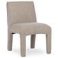 Classic Home Branzon Upholstered Dining Side Chair in Sandy Brown, , large