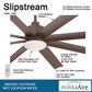 Minka-Aire Slipstream 65" Indoor/Outdoor Ceiling Fan with LED Light in Oil Rubbed Bronze, , large