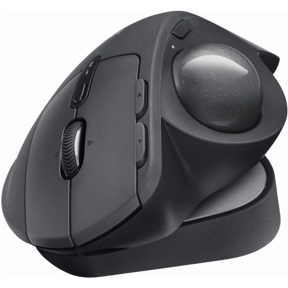 Logitech MX Ergo Plus Wireless Trackball Mouse in Graphite, , large