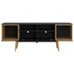 Dayton Theodore 62.99" TV Stand in Black/Cinnamon, , large