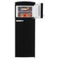 Unique Appliances Classic Retro 7.5 Cu. Ft. Top Freezer Refrigerator in Matte Black, , large