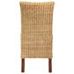 Baxton Studio Shamara Side Chair in Natural Brown and Walnut Brown, , large