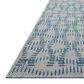 Loloi Easton Fog and Teal 8"6" x 11"6" Indoor/Outdoor Area Rug, , large