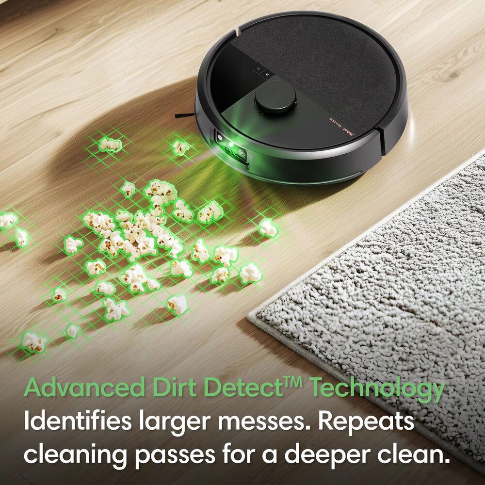 iRobot Roomba Max 715 VAC Robot with AutoEmpty Dock in Black, , large