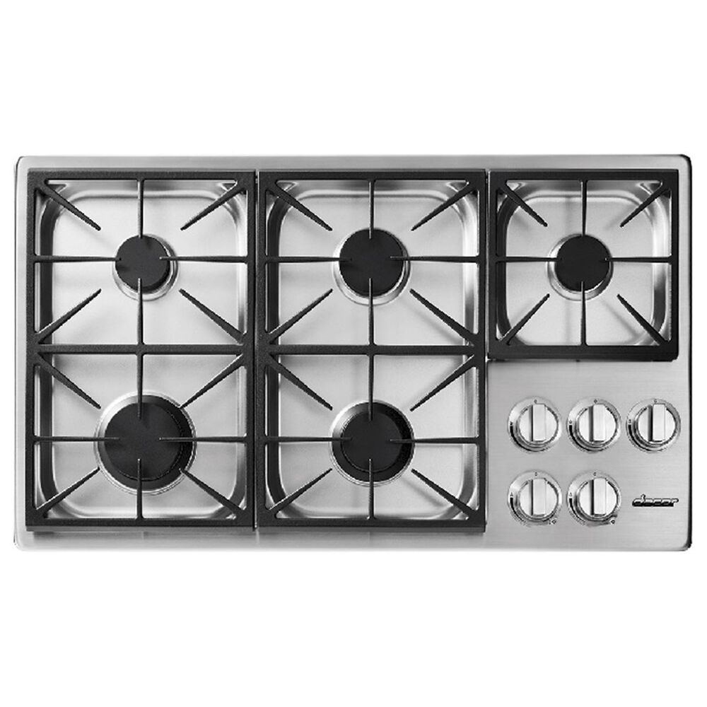 Dacor Heritage 36" Dual Gas Cooktop in Stainless Steel, , large