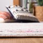 Safavieh Tulum 8" x 10" Fuchsia Area Rug, , large