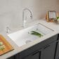 Blanco Precis 32" Super Single Bowl Kitchen Sink in White, , large
