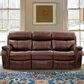 Blue River Montague Power Reclining Sofa in Brown, , large
