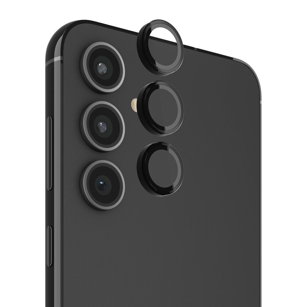 Case-Mate Aluminum Ring Camera Lens Protector for Samsung Galaxy S24 FE in Black, , large