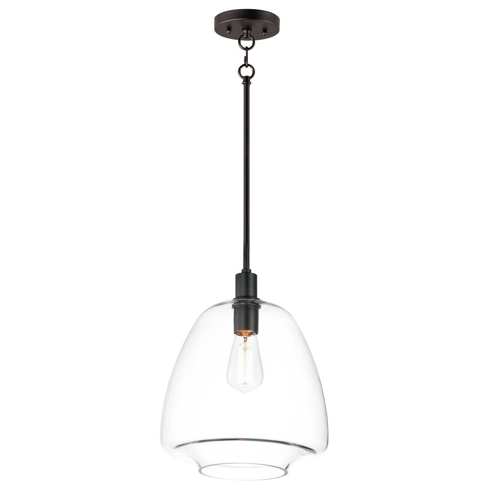 Maxim Lighting Babylon 1-Light Pendant in Matte Black, , large
