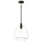 Maxim Lighting Babylon 1-Light Pendant in Matte Black, , large