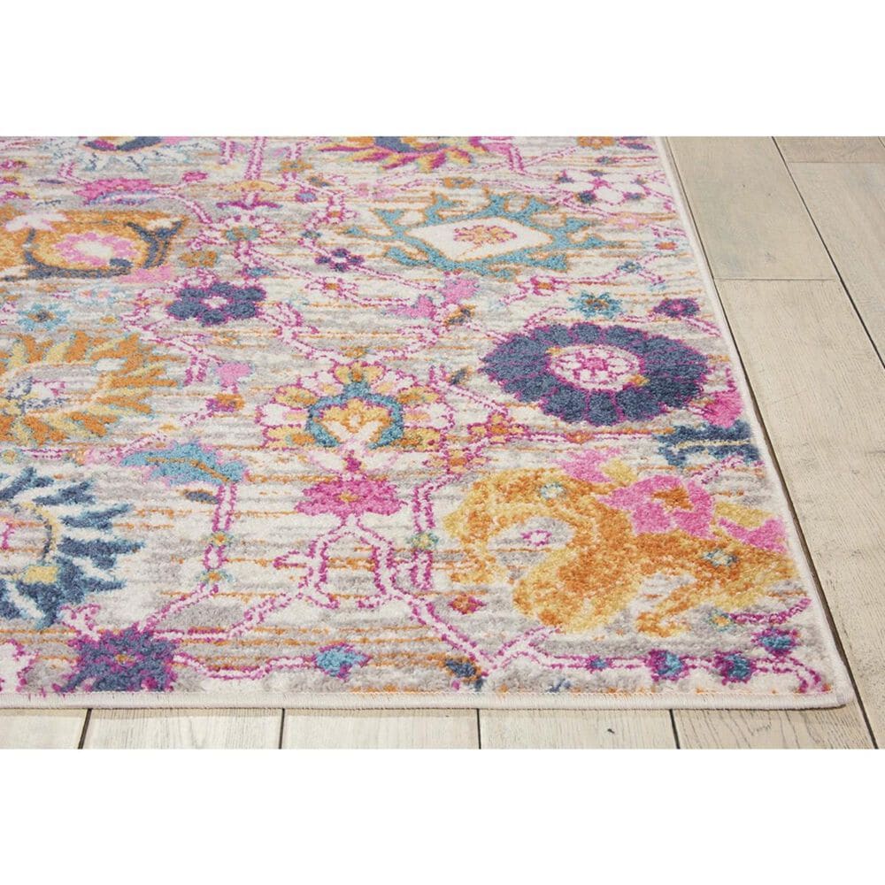 Nourison Passion PSN01 8&#39; x 10&#39; Silver Area Rug, , large