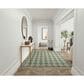 Nourison Positano Geometric Blue and Green 6" x 9" Indoor/Outdoor Area Rug, , large