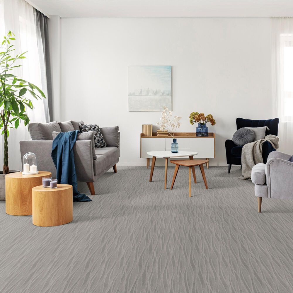 Lexmark Carpet Mills Captivation Carpet in Powder Gray, , large