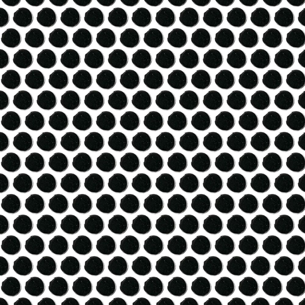 Dal-Tile Color Wheel Black 13&#39;&#39; X 11&#39;&#39; Ceramic Mosaic Sheet, , large