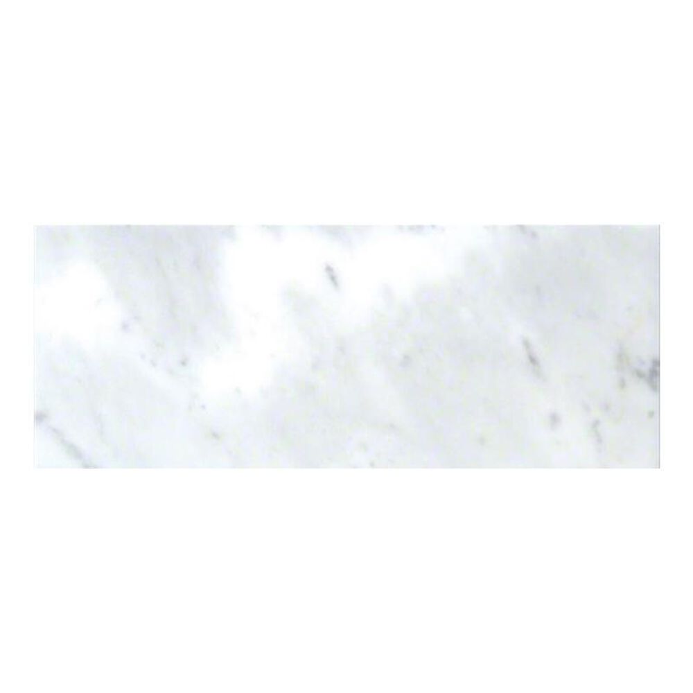 Premier Carrara White 3" x 6" Polished Natural Stone Tile, , large