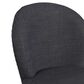 Mayberry Hill Westford Swivel Counter Stool with Charcoal Linen in Grey, , large