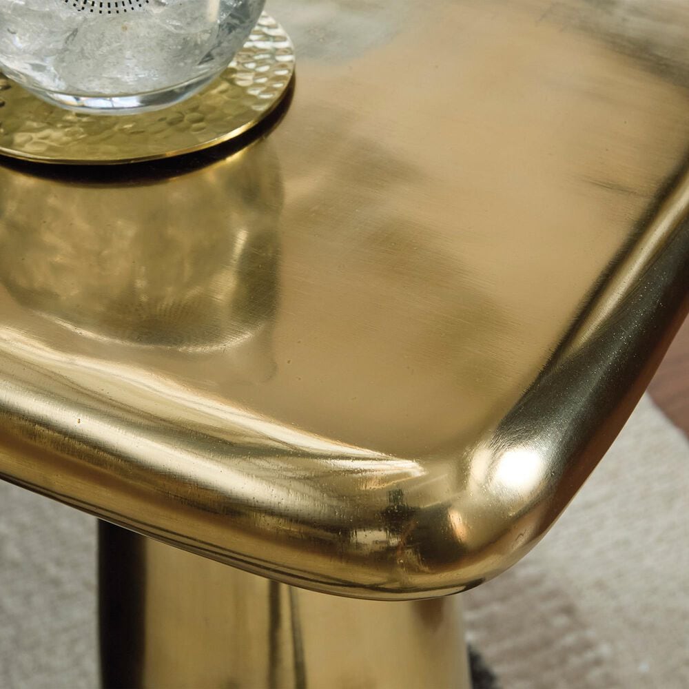 Ashley Dallenburg Accent Table in Gold, , large