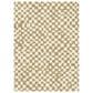 Balta Rugs Hines Checkered 5"3" x 7" Tan Area Rug, , large