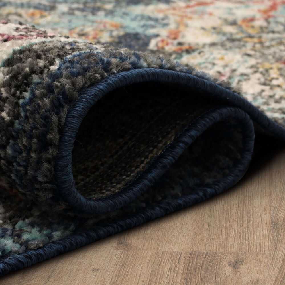 Mohawk R1108 Whimsy 5' 3" X 8' Blue Area Rug, , large