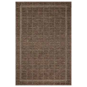 Chris Loves Julia x Loloi Bradley 3" x 7" Cocoa Area Rug, , large