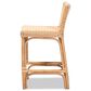 Baxton Studio Athena Counter Stool in Natural, , large