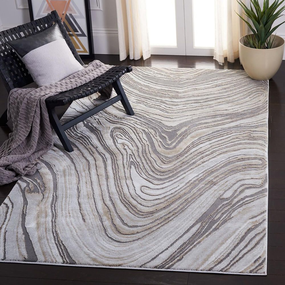 Safavieh Craft CFT846D 4&#39; x 6&#39; Gold and Grey Area Rug, , large
