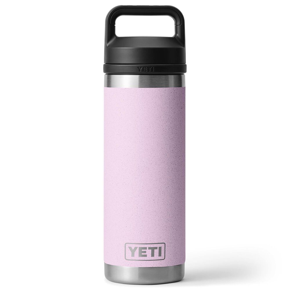 YETI Rambler 18 Oz Water Bottle with Chug Cap in Cherry Blossom, , large